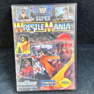 WWF Super WrestleMania (Sega Genesis, 1992) Cib